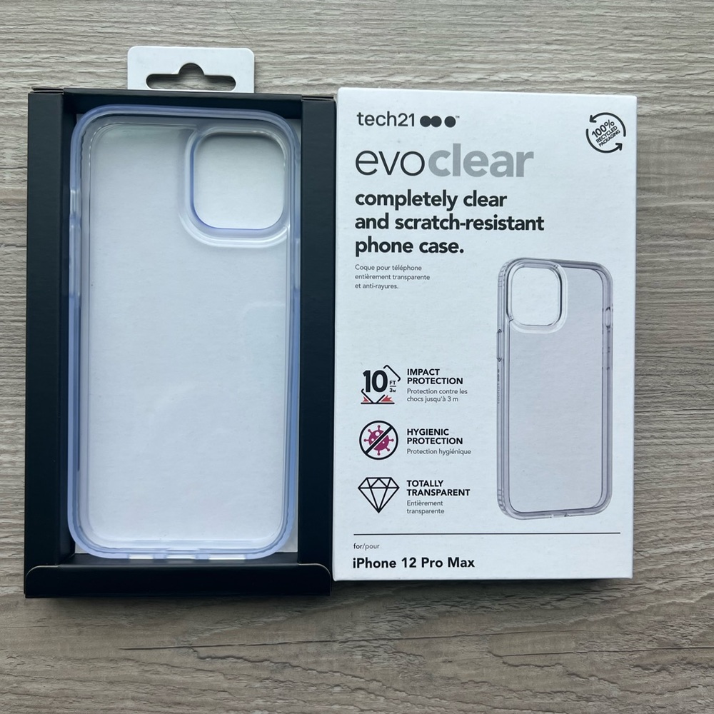 Tech21 iPhone 12 Clear Phone Case